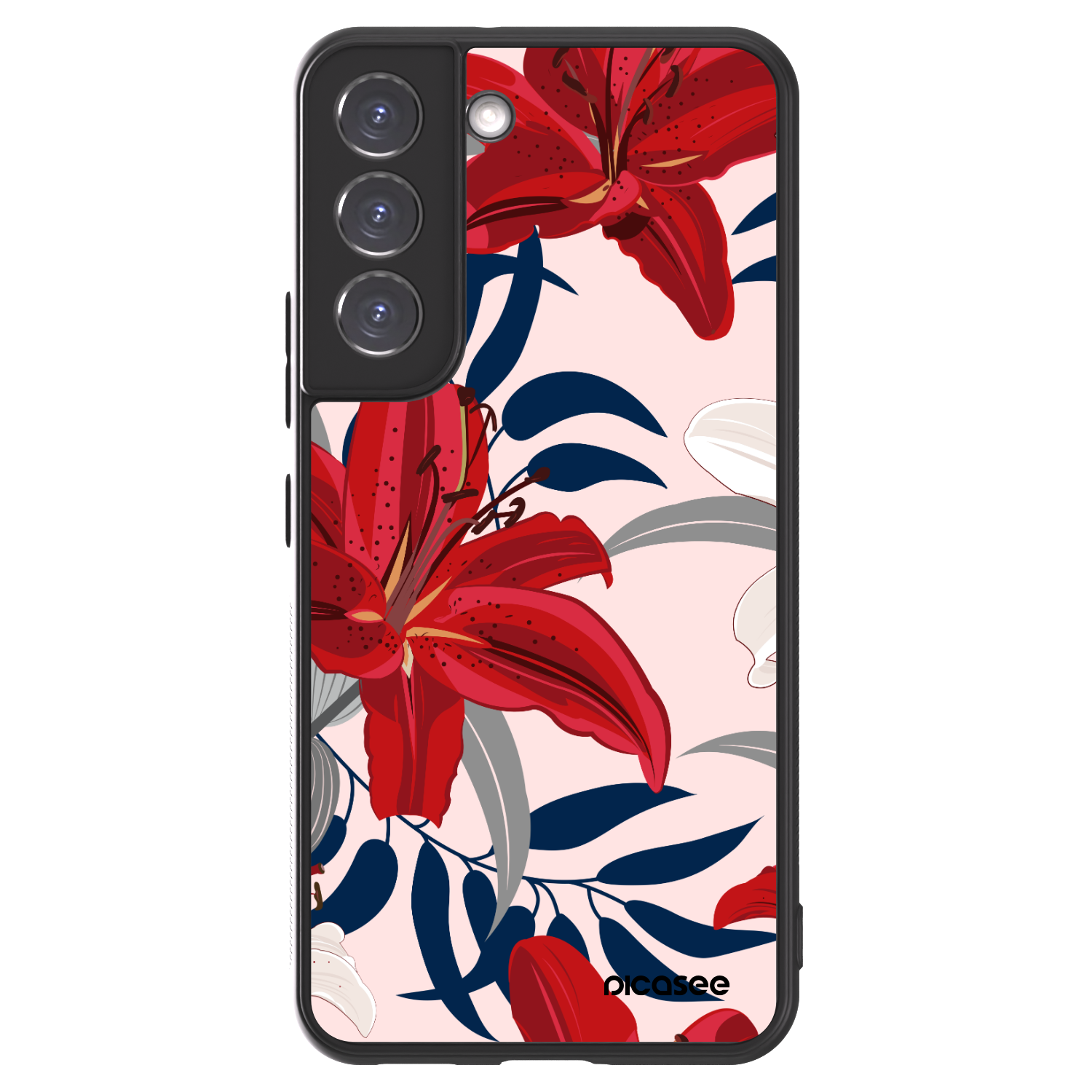 Picasee ULTIMATE CASE für Samsung Galaxy S22 5G - Red Lily