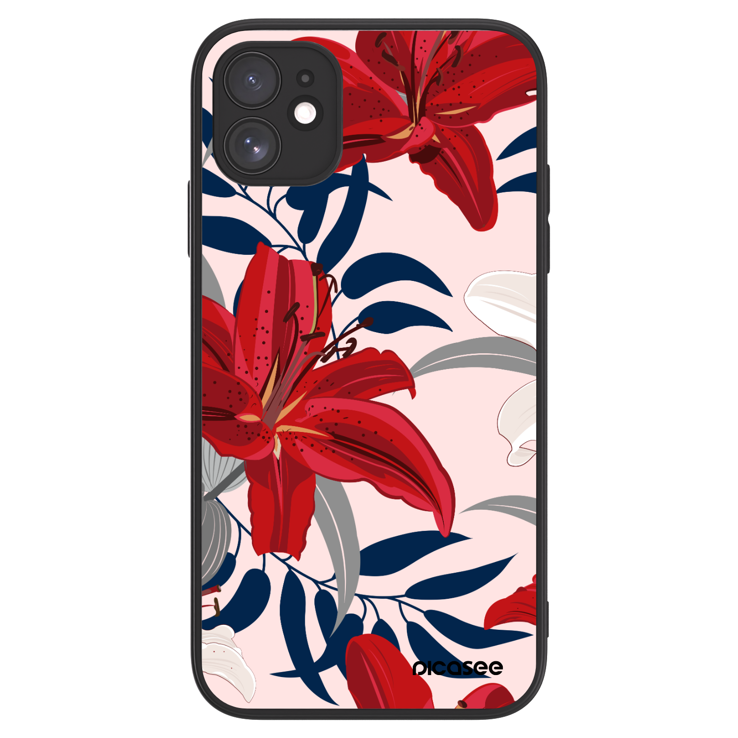 Picasee ULTIMATE CASE MagSafe für Apple iPhone 11 - Red Lily