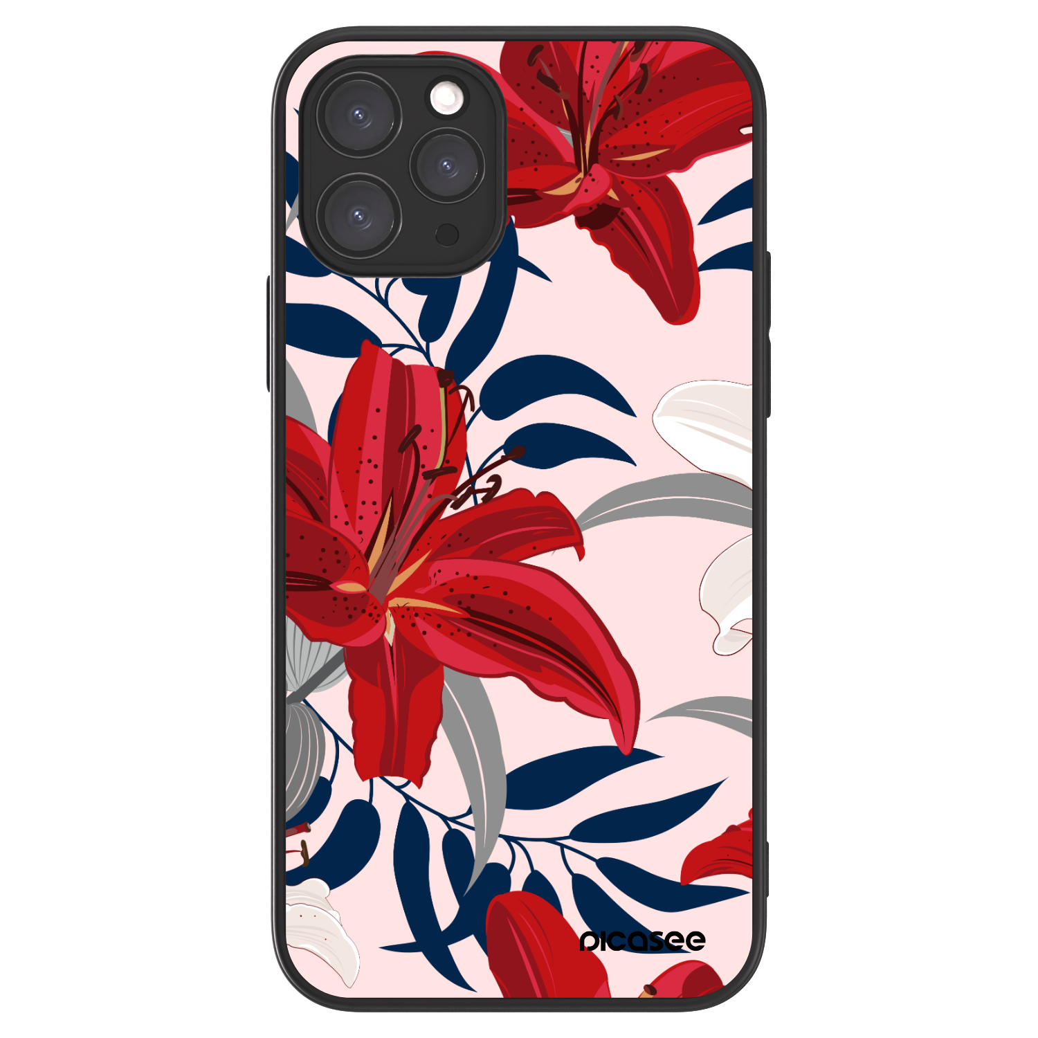 Picasee ULTIMATE CASE MagSafe für Apple iPhone 11 Pro - Red Lily
