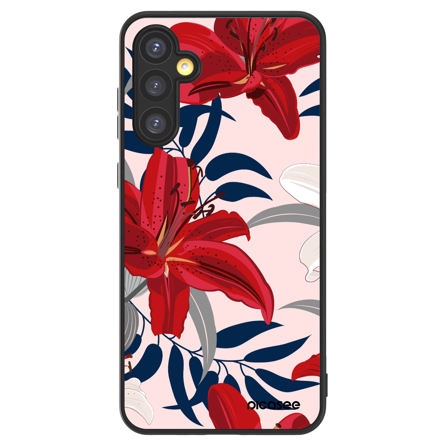 Picasee ULTIMATE CASE für Samsung Galaxy A34 5G A346B - Red Lily