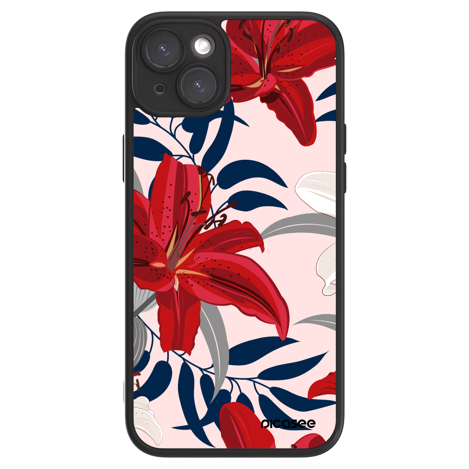 Picasee ULTIMATE CASE für Apple iPhone 15 Plus - Red Lily