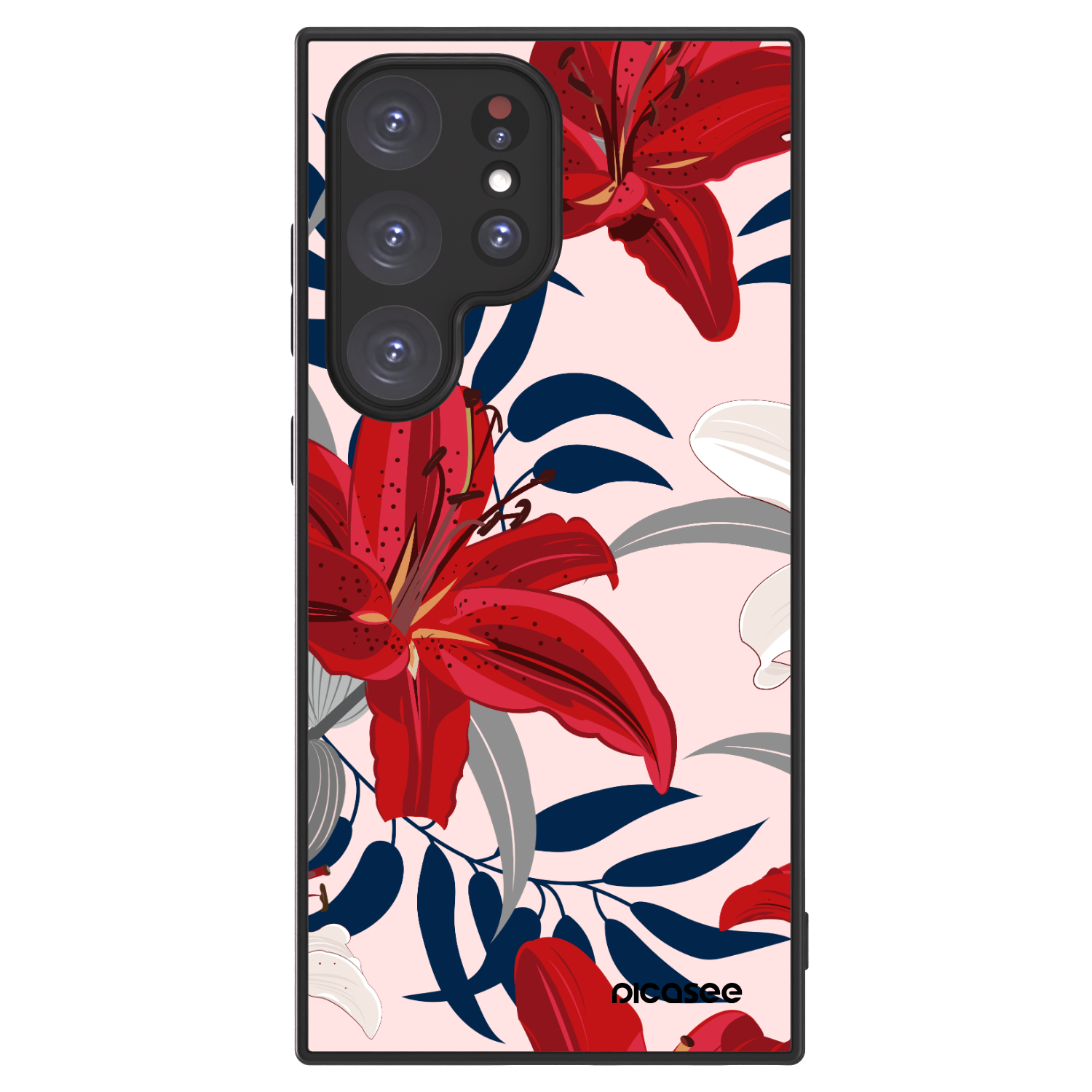 Picasee ULTIMATE CASE für Samsung Galaxy S24 Ultra S928B 5G - Red Lily