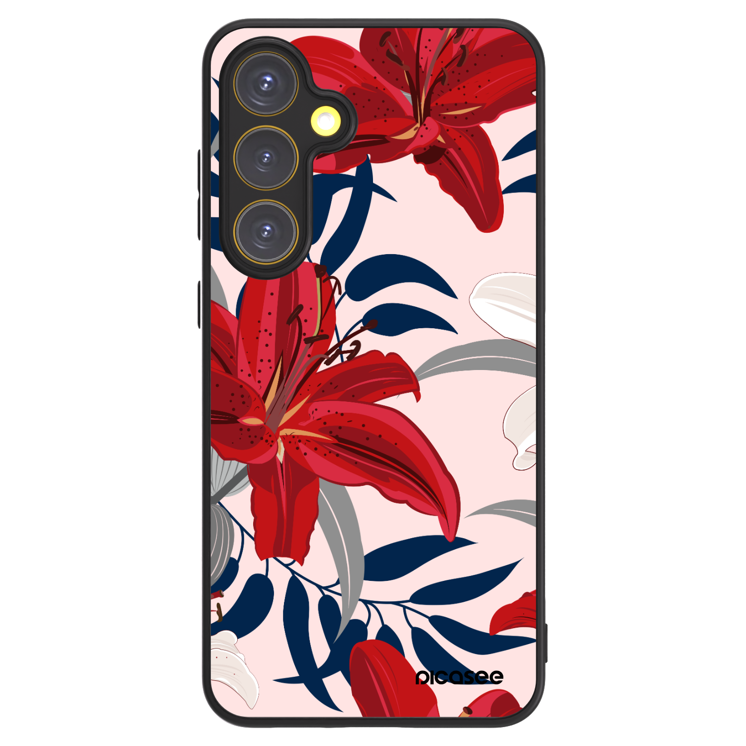 Picasee ULTIMATE CASE für Samsung Galaxy S24 FE S721B - Red Lily