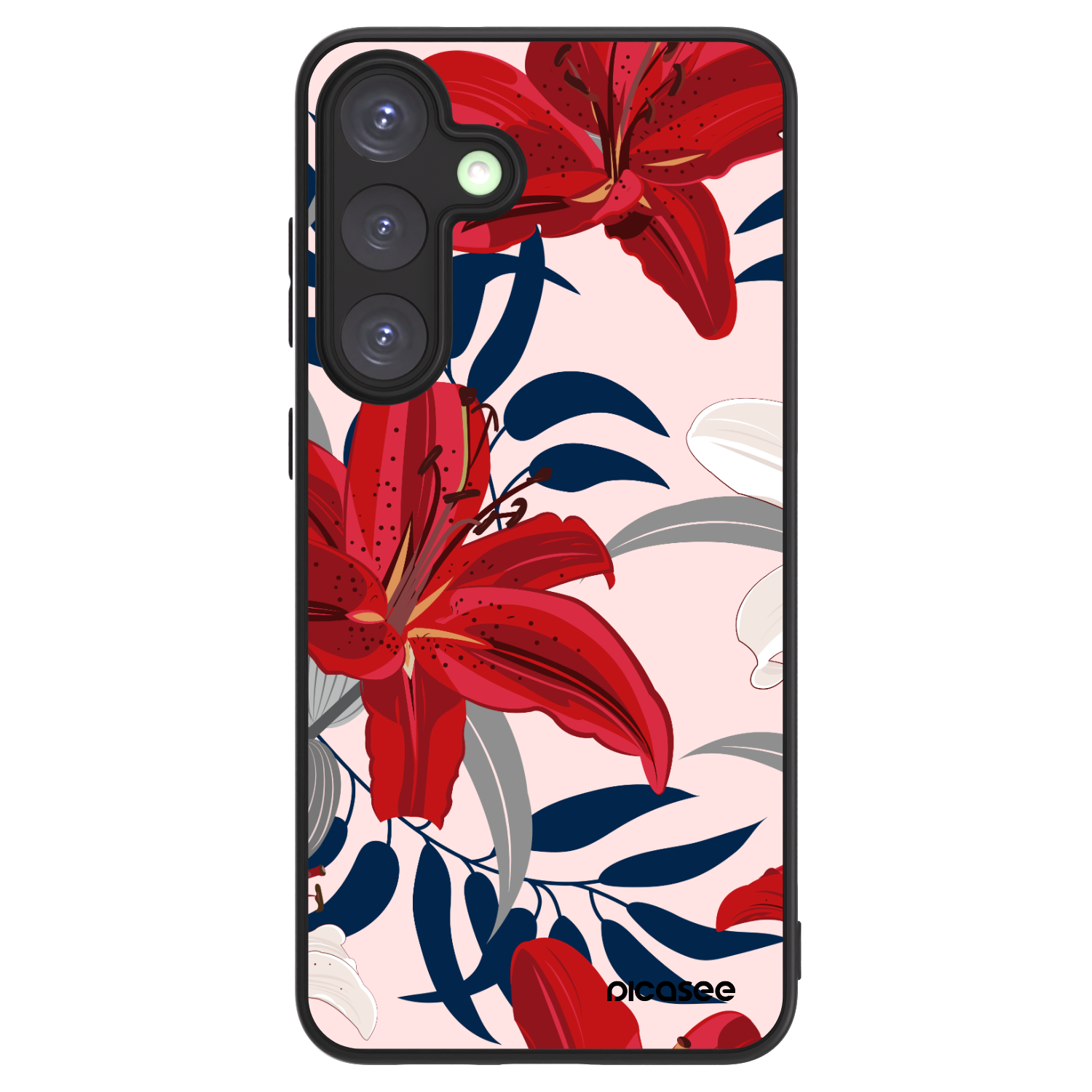 Picasee ULTIMATE CASE PowerShare für Samsung Galaxy S25+ 5G - Red Lily