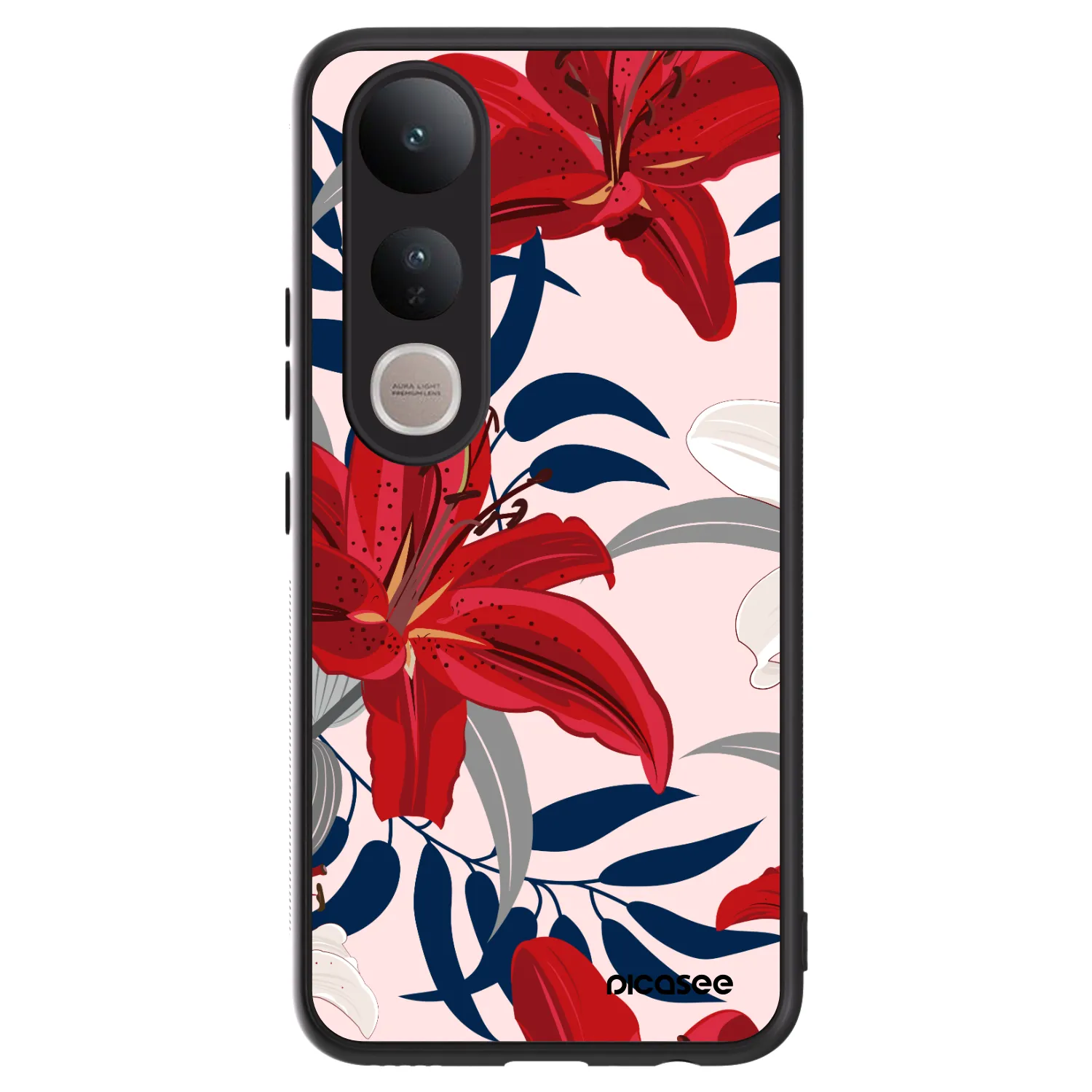 Picasee ULTIMATE CASE für Vivo V50 Lite 5G - Red Lily