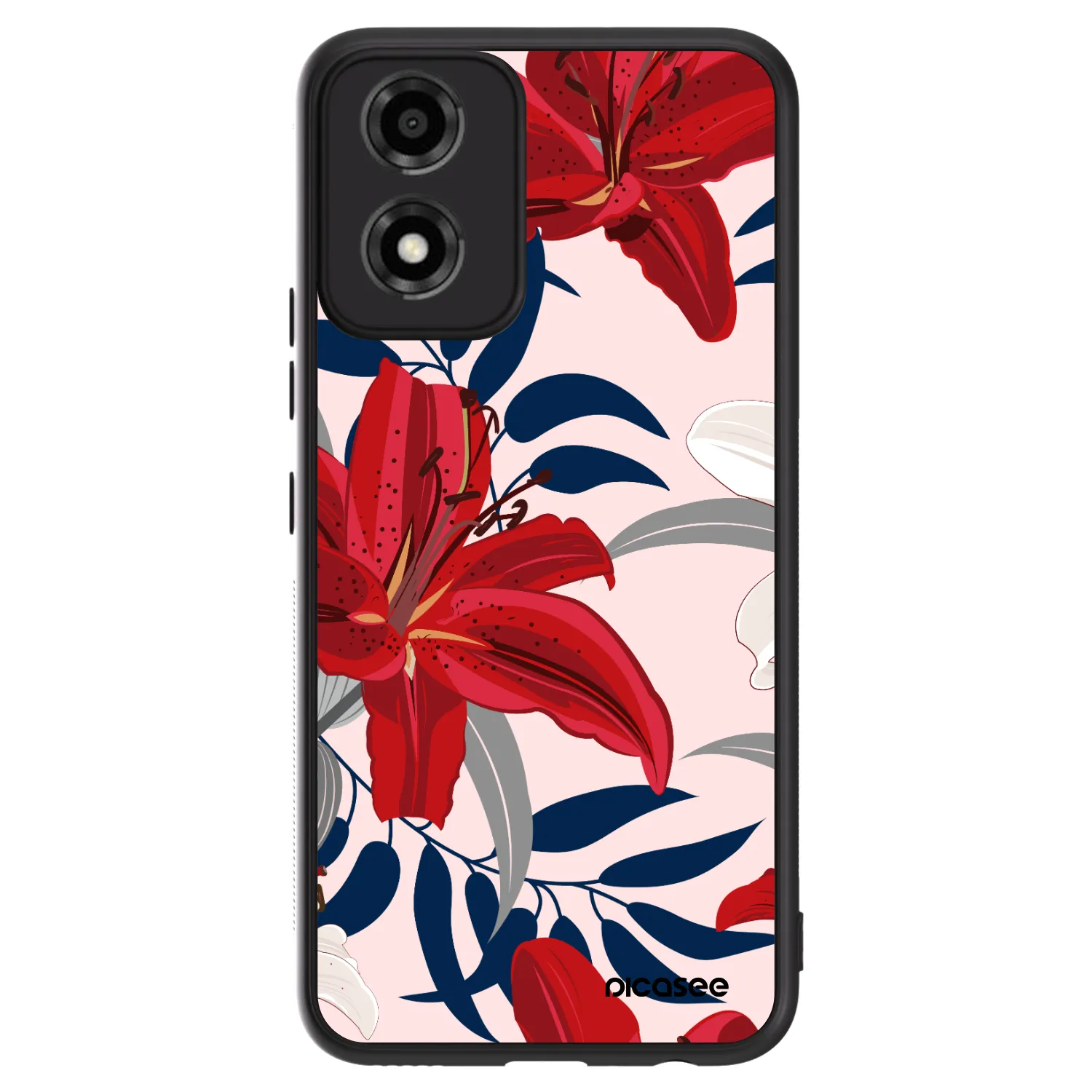 Picasee ULTIMATE CASE für Motorola Moto E14 - Red Lily
