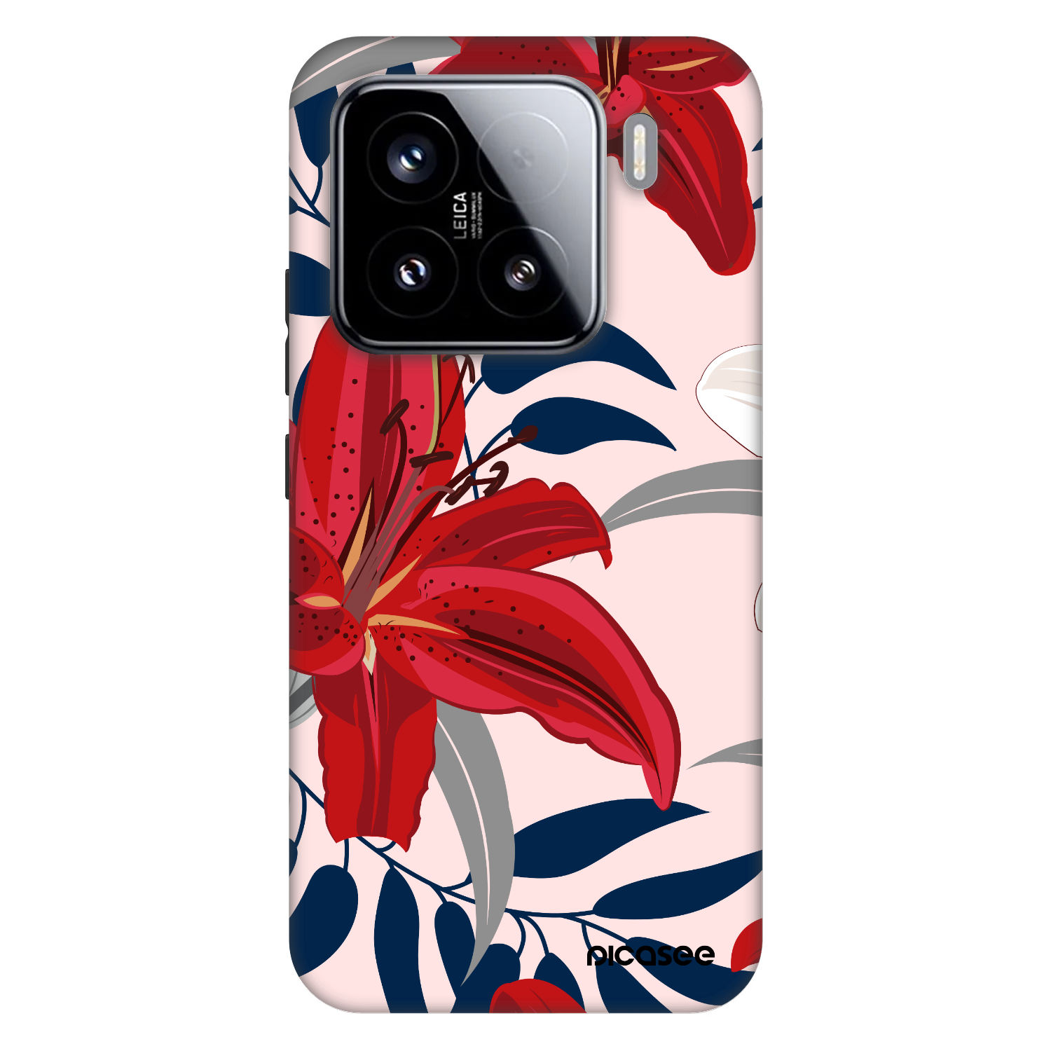 Picasee Fashion Case für Xiaomi 15 - Red Lily