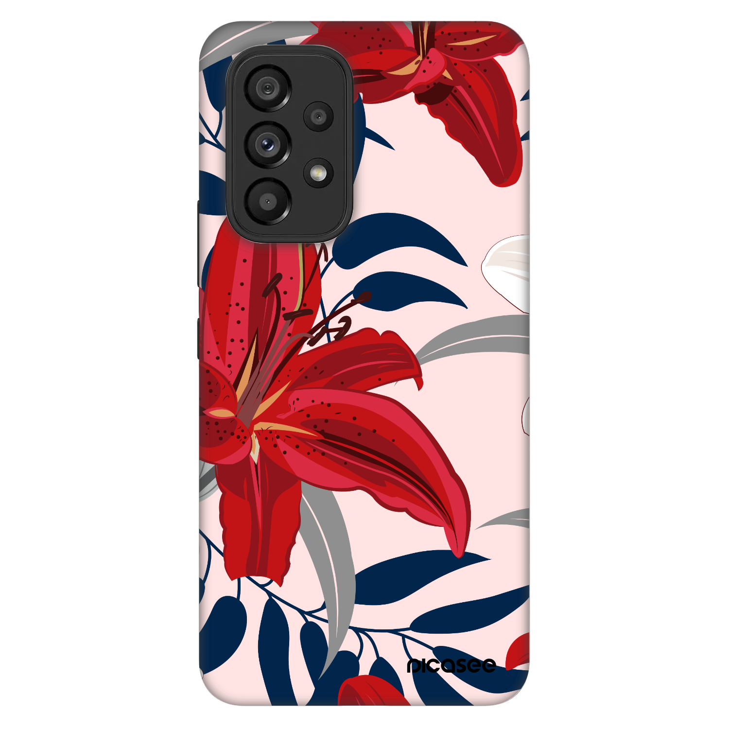 Picasee Fashion Case für Samsung Galaxy A53 5G A536 - Red Lily