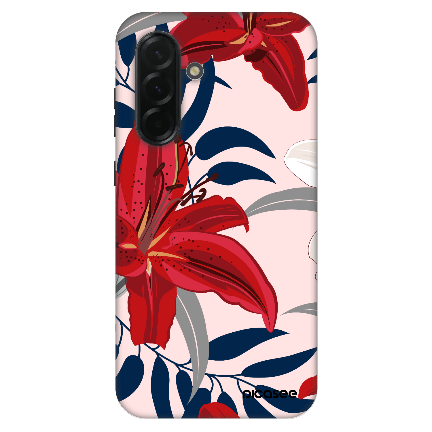 Picasee Fashion Case für Samsung Galaxy A36 5G - Red Lily