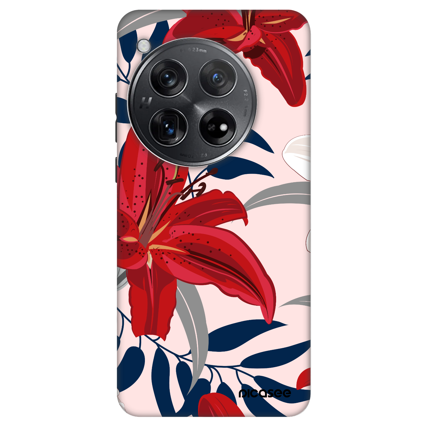 Picasee Fashion Case für OnePlus 12 5G - Red Lily