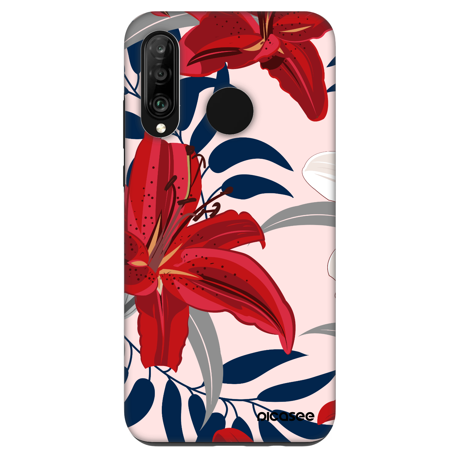 Picasee Fashion Case für Huawei P30 Lite - Red Lily