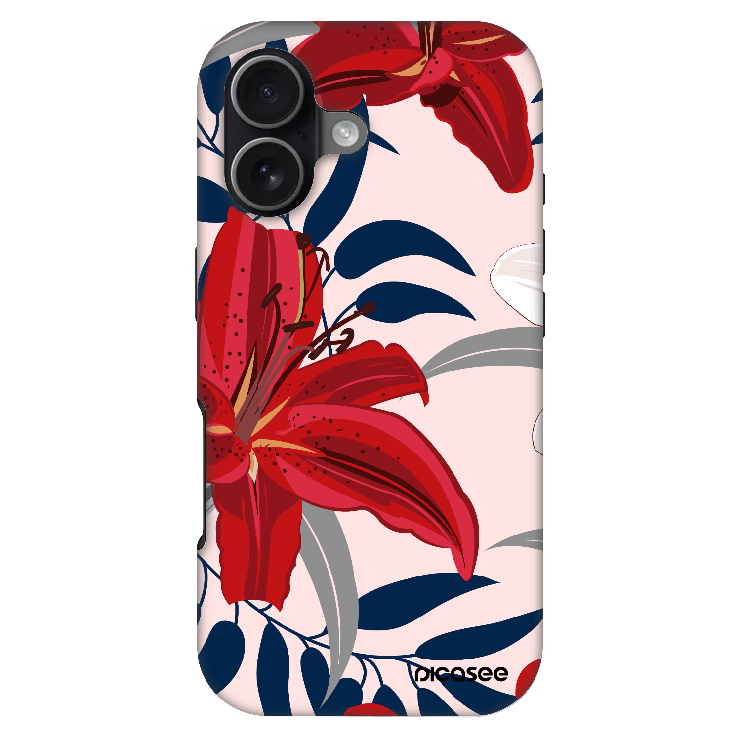 Picasee Fashion Case MagSafe für Apple iPhone 17 - Red Lily
