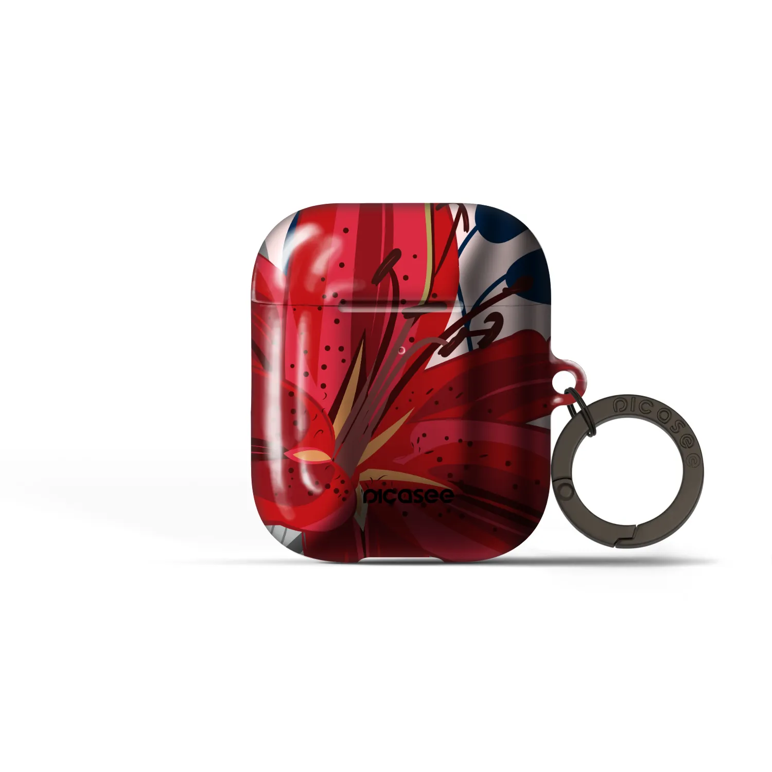 Picasee Obal pro Apple AirPods 2 - Red Lily