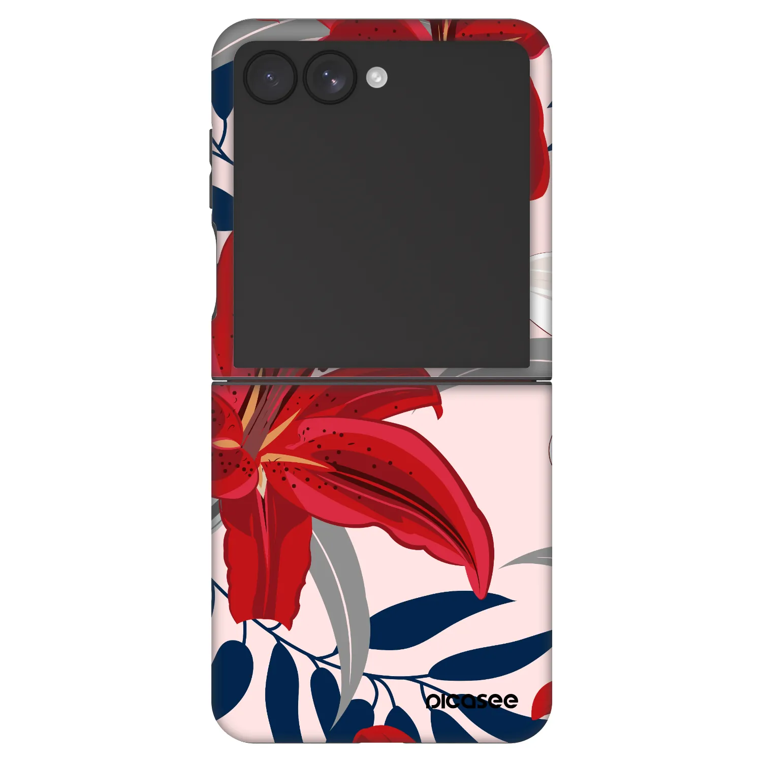 Picasee Fashion Case für Samsung Galaxy Z Flip7 5G - Red Lily