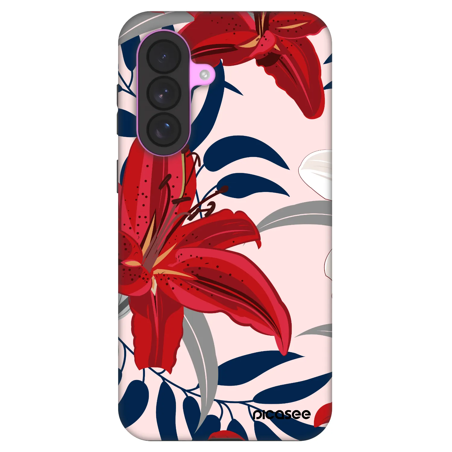 Picasee Fashion Case für Samsung Galaxy A37 - Red Lily