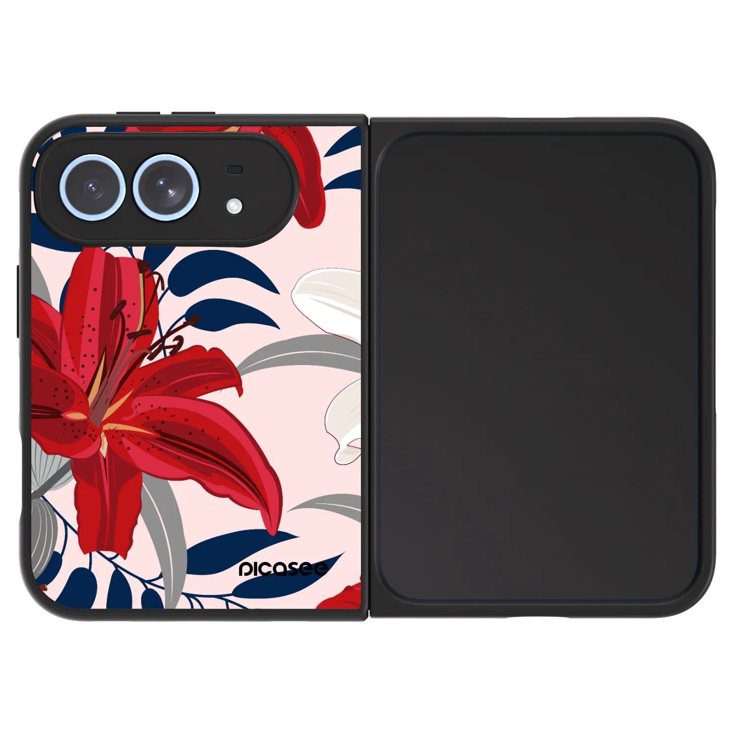 Picasee ULTIMATE CASE MagSafe für Apple iPhone Duo - Red Lily