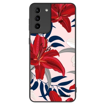 Hülle für Samsung Galaxy S21+ 5G G996F - Red Lily