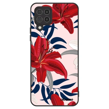 Hülle für Samsung Galaxy A22 A225F 4G - Red Lily
