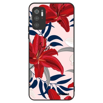 Hülle für Xiaomi Poco M3 Pro 5G - Red Lily