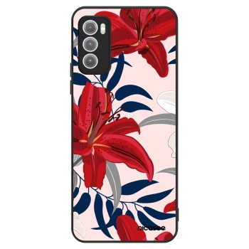 Hülle für Motorola Moto G60 - Red Lily