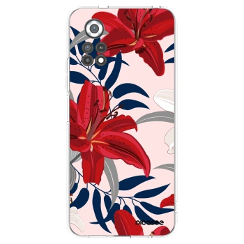 Picasee Xiaomi Poco X4 Pro 5G Hülle - Transparentes Silikon - Red Lily