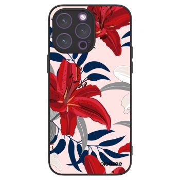 Picasee ULTIMATE CASE MagSafe für Apple iPhone 14 Pro Max - Red Lily