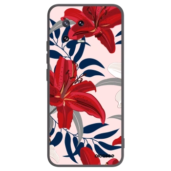 Picasee Xiaomi 13 Pro Hülle - Schwarzes Silikon - Red Lily