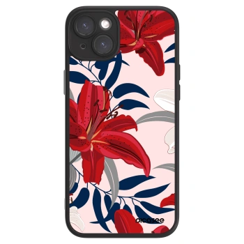 Picasee ULTIMATE CASE für Apple iPhone 15 Plus - Red Lily