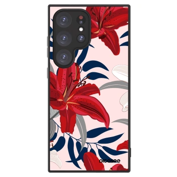 Picasee ULTIMATE CASE PowerShare für Samsung Galaxy S24 Ultra S928B 5G - Red Lily