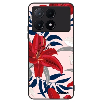 Hülle für Xiaomi Poco X6 Pro - Red Lily