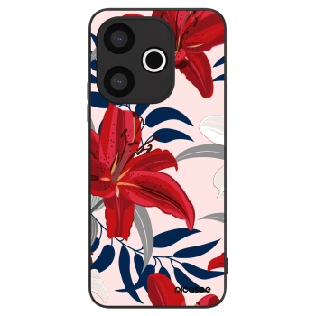Hülle für Xiaomi Redmi 13 4G - Red Lily