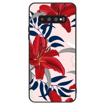 Hülle für Samsung Galaxy S10 Plus G975 - Red Lily