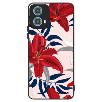 Hülle für Motorola Moto G34 5G - Red Lily