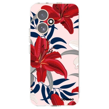 Picasee Honor 400 5G Hülle - Transparentes Silikon - Red Lily