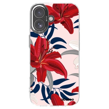 Picasee Apple iPhone 17 Hülle - Transparentes Silikon - Red Lily