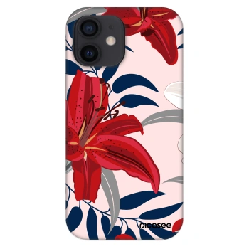 Hülle für Apple iPhone 12 mini - Red Lily