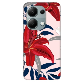 Hülle für Xiaomi Redmi Note 13 Pro 4G - Red Lily