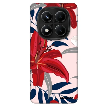 Hülle für Xiaomi Redmi Note 14 Pro 4G - Red Lily