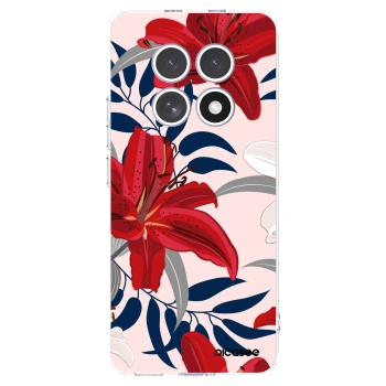 Picasee Xiaomi Redmi Note 15 Hülle - Transparentes Silikon - Red Lily