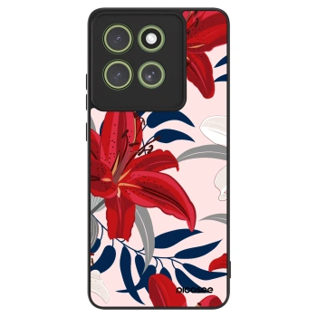 Hülle für Motorola Moto G86 Power 5G - Red Lily