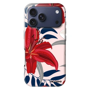 Hülle für Apple iPhone 18 Pro - Red Lily