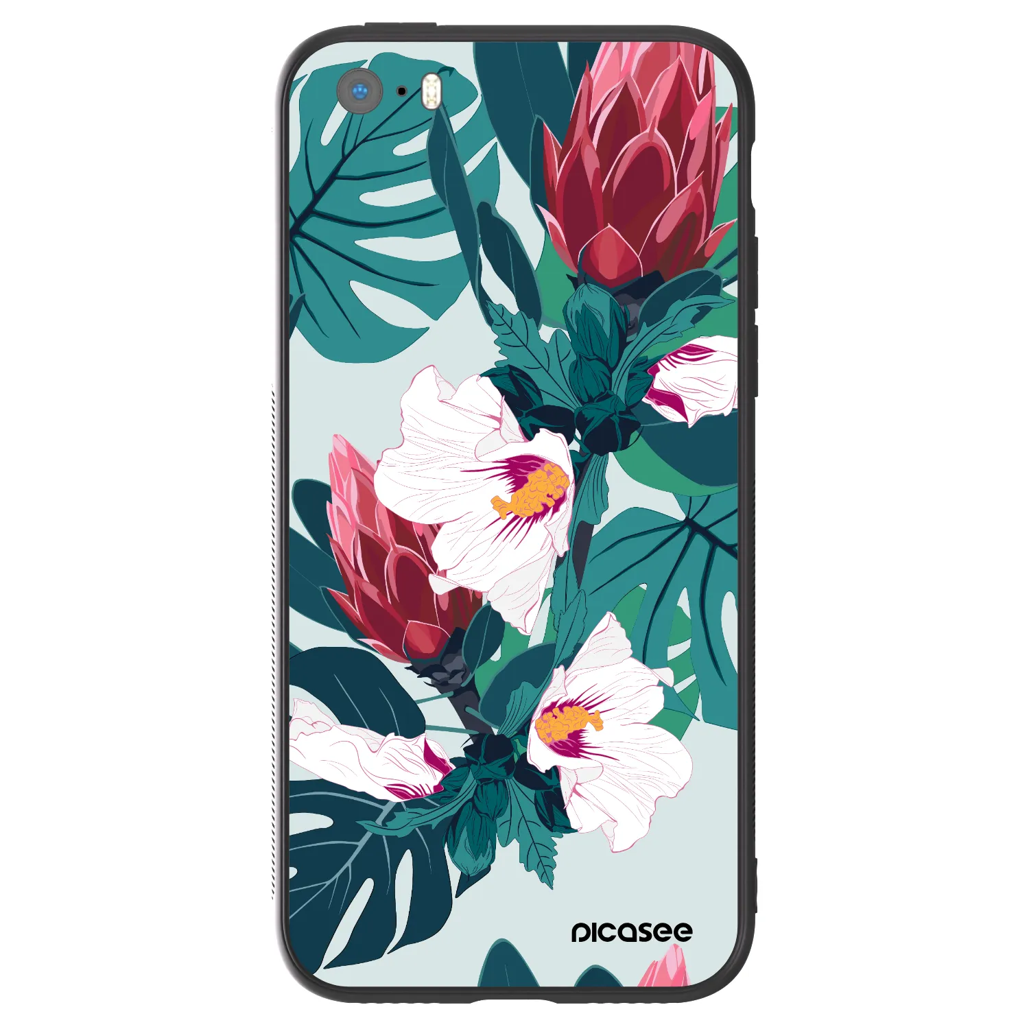 Picasee ULTIMATE CASE für Apple iPhone 5/5S/SE - Rhododendron