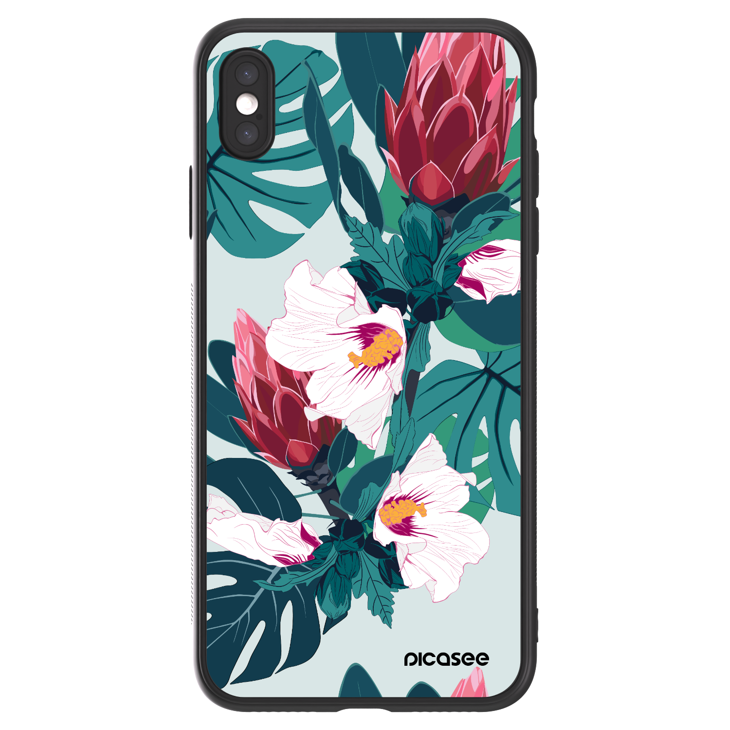 Picasee ULTIMATE CASE für Apple iPhone XS Max - Rhododendron