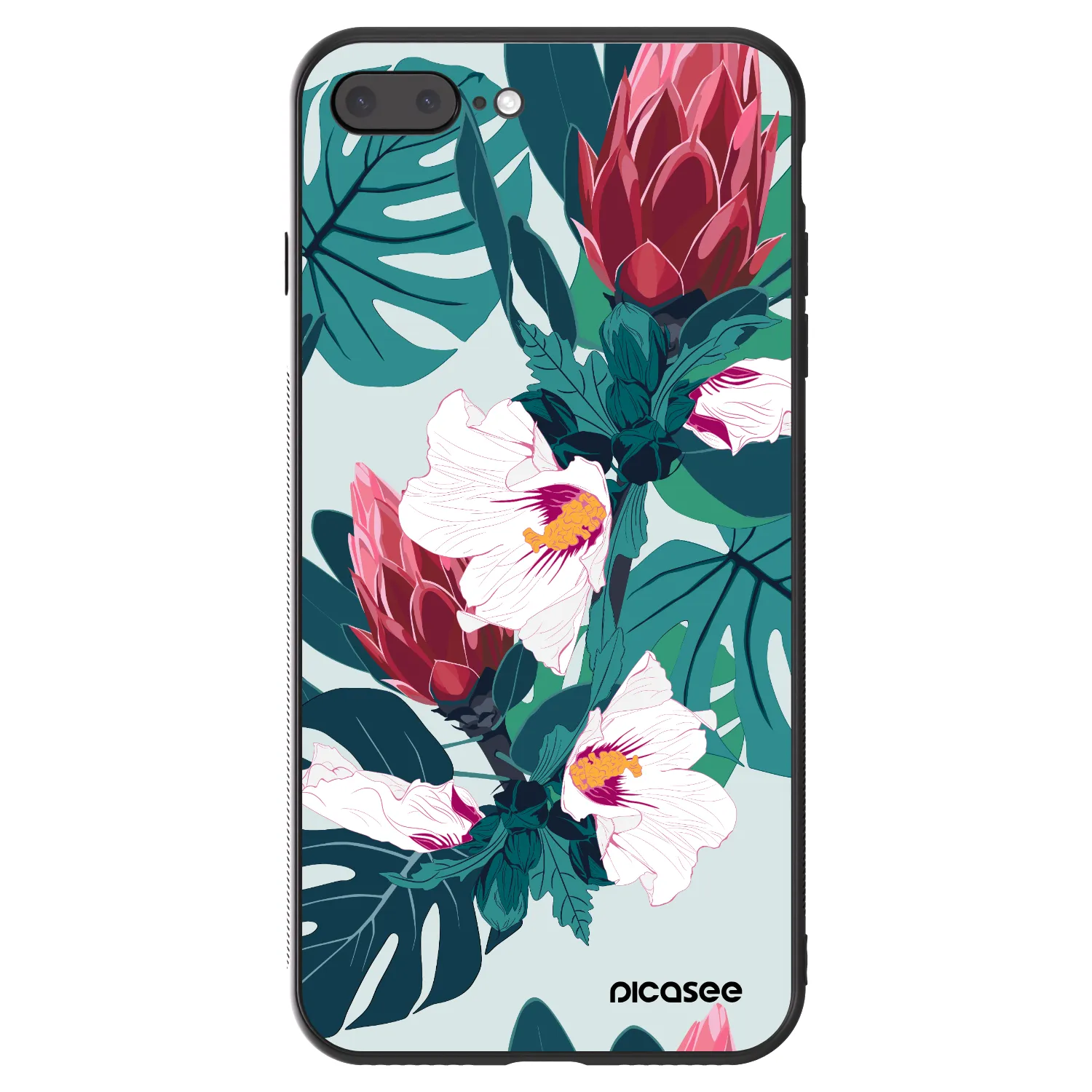 Picasee ULTIMATE CASE für Apple iPhone 8 Plus - Rhododendron
