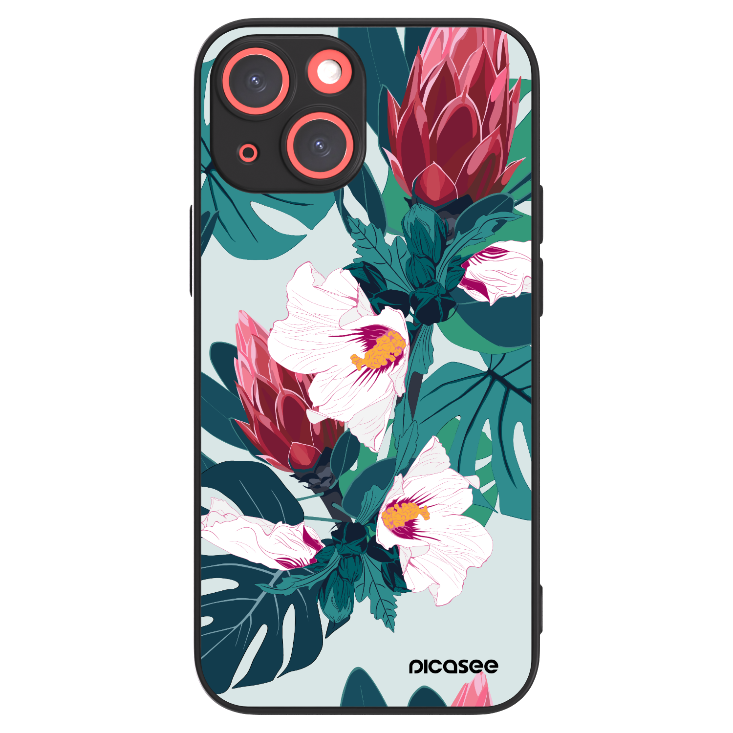 Picasee ULTIMATE CASE MagSafe für Apple iPhone 13 mini - Rhododendron