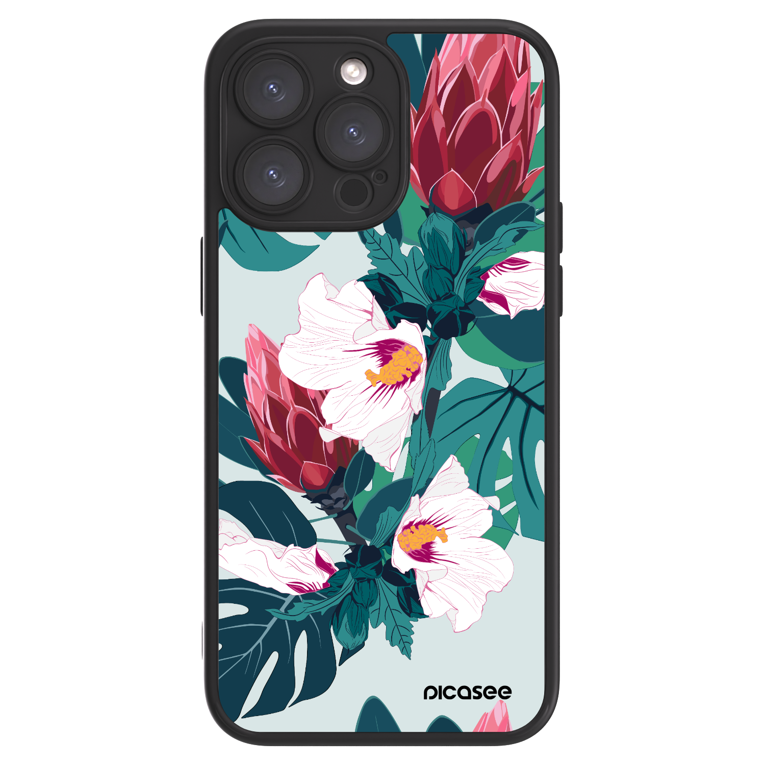 Picasee ULTIMATE CASE MagSafe für Apple iPhone 15 Pro Max - Rhododendron