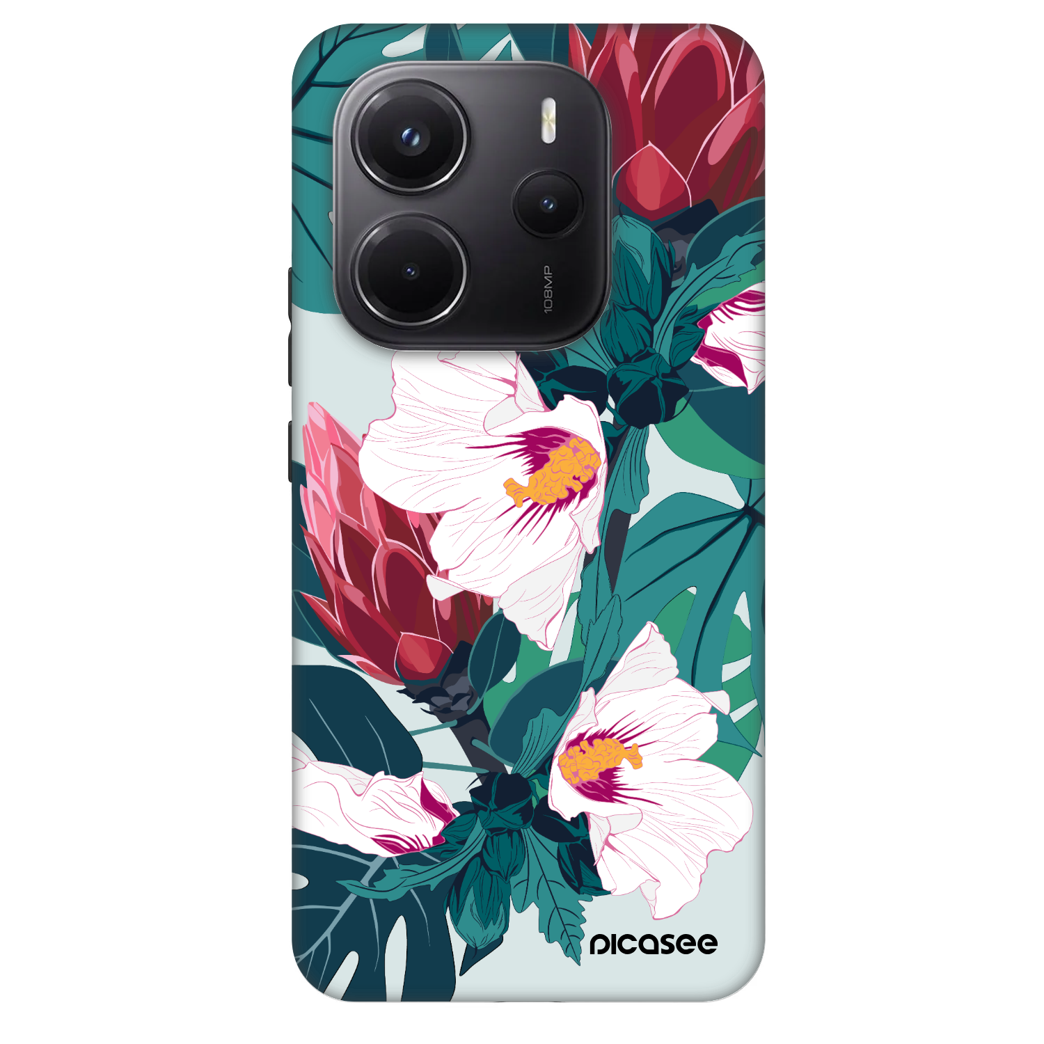 Picasee Fashion Case für Xiaomi Redmi Note 14 5G - Rhododendron