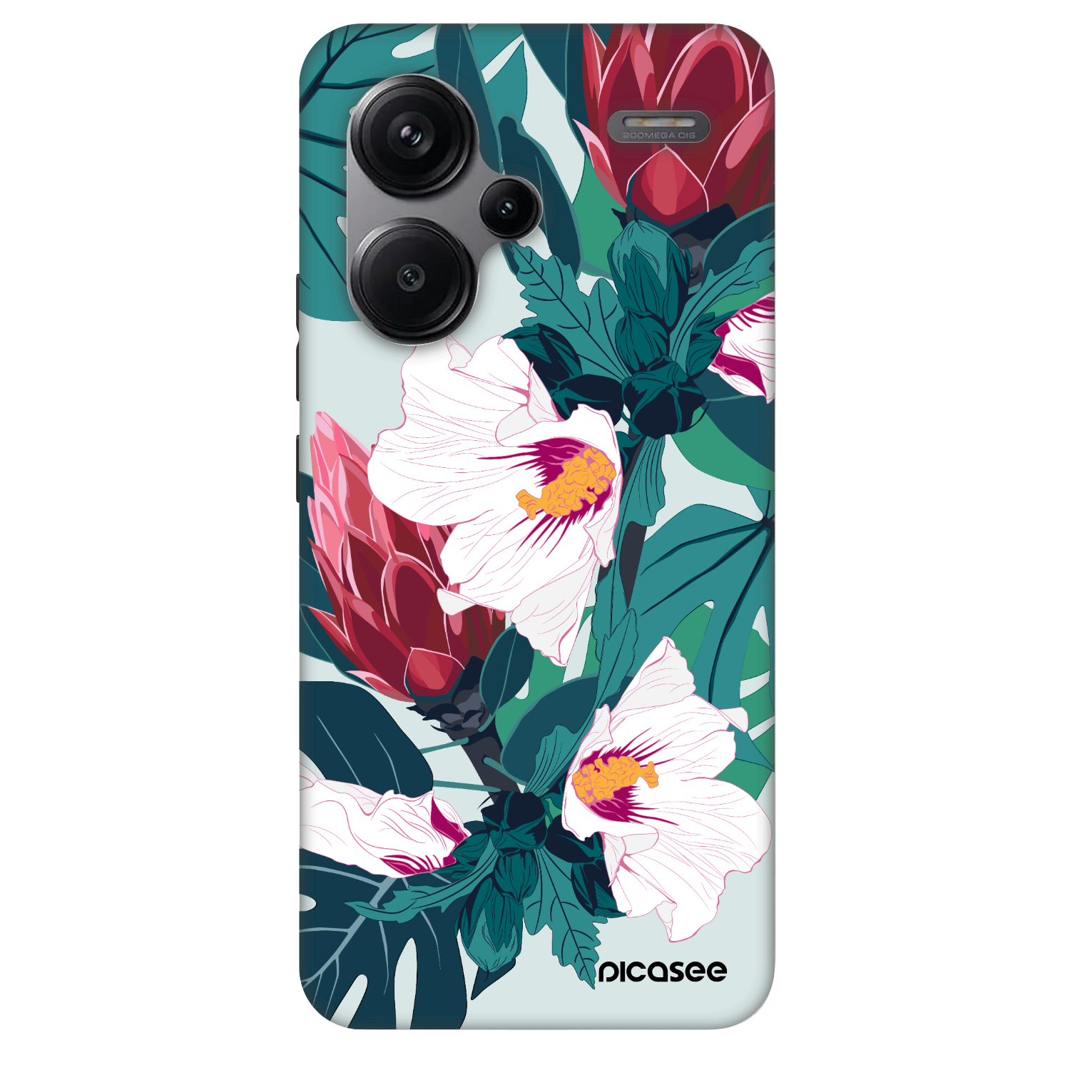 Picasee Fashion Case für Xiaomi Redmi Note 13 Pro+ 5G - Rhododendron