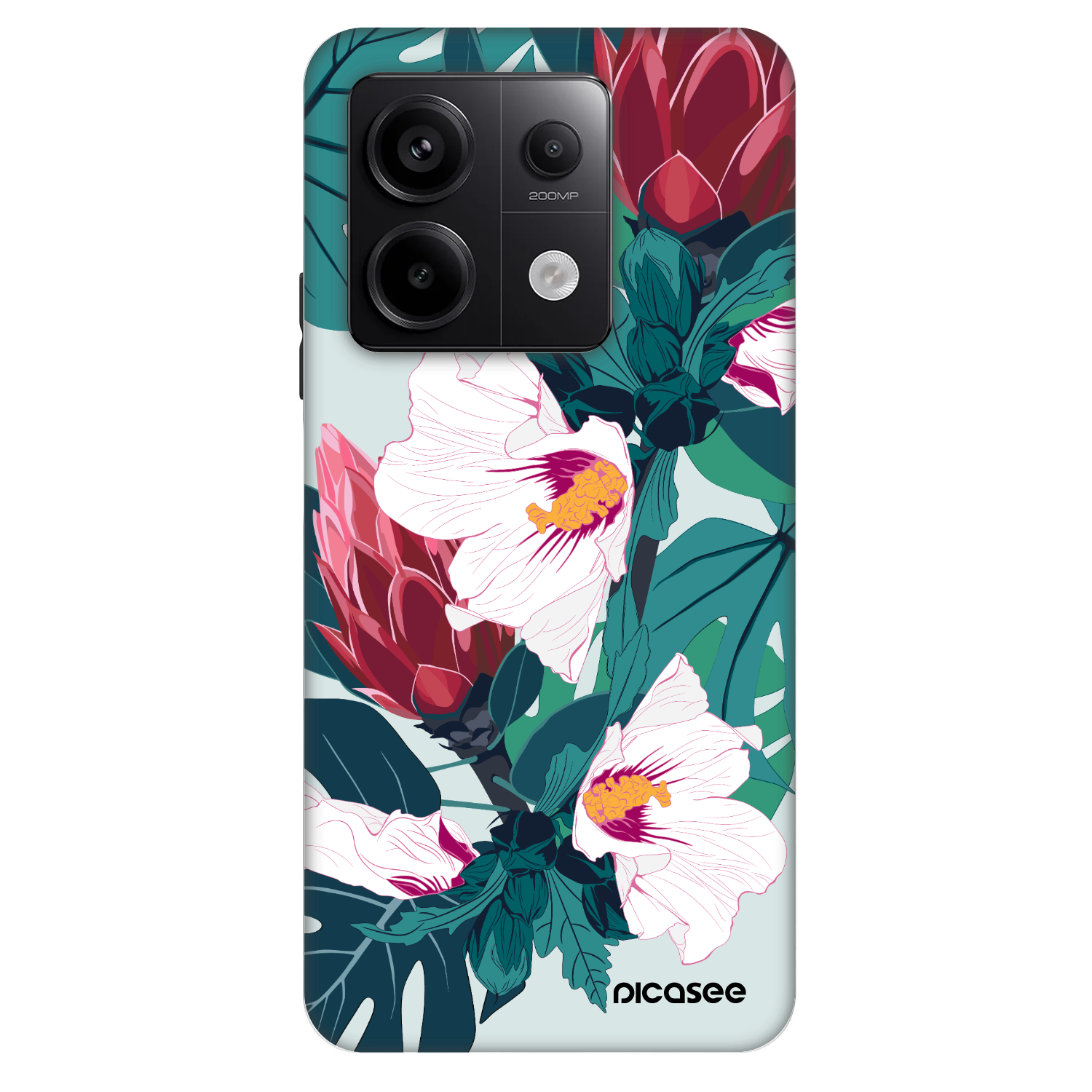 Picasee Fashion Case für Xiaomi Redmi Note 13 Pro 5G - Rhododendron