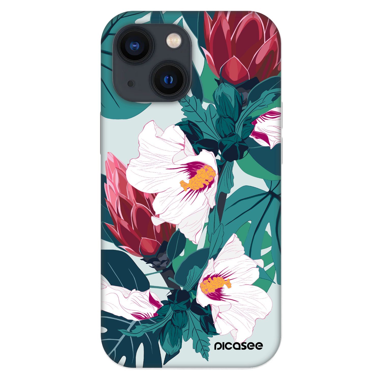 Picasee Fashion Case für Apple iPhone 13 mini - Rhododendron